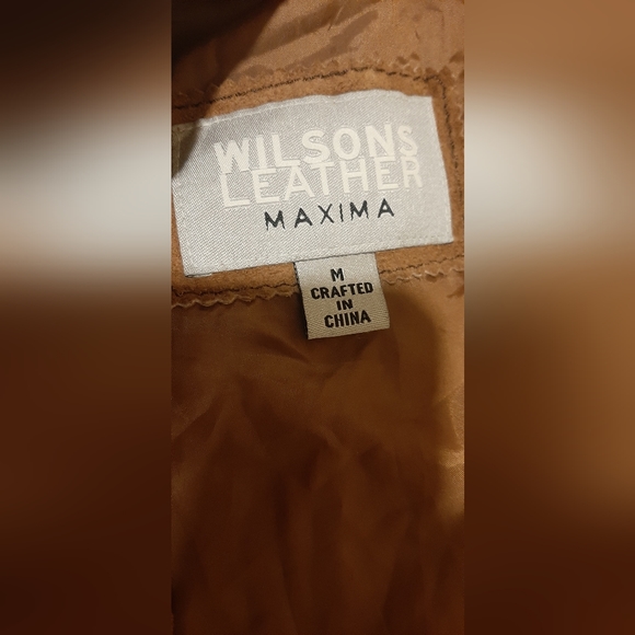 Wilson's leather maxima trench coat - Picture 3 of 6